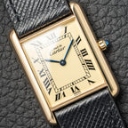 Cartier Must de Tank Vermeil Lemon Roman Dial Reference 6 81006 CARTIER SERVICED 2025