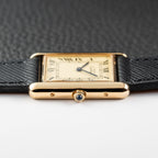 Cartier Must de Tank Vermeil Lemon Roman Dial Reference 6 81006 CARTIER SERVICED 2025