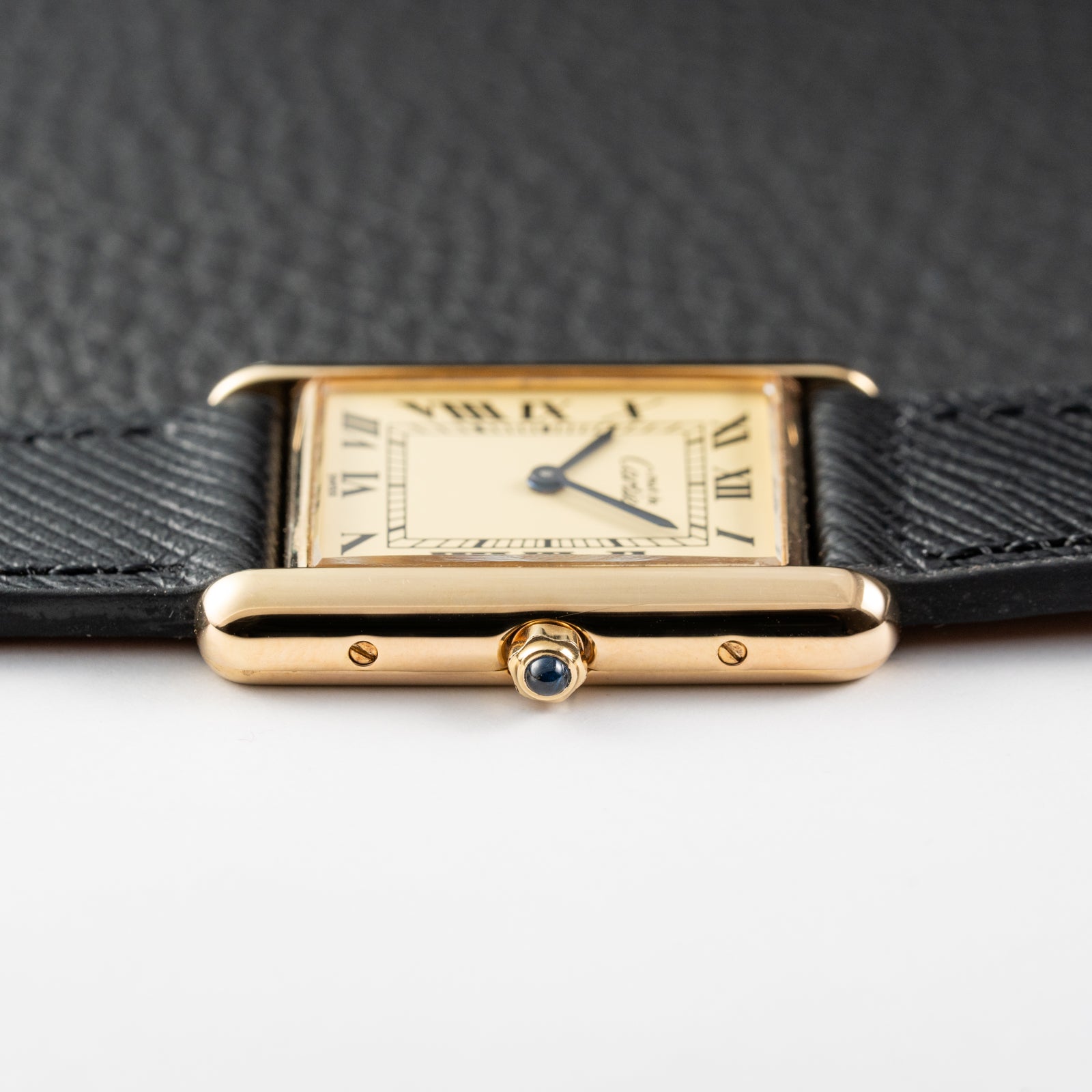 Cartier Must de Tank Vermeil Lemon Roman Dial Reference 6 81006 CARTIER SERVICED 2025