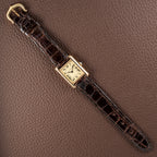 Cartier Tank Must de Vermeil Roman Lemon Dial PM