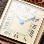 Cartier Tank  Must de Vermeil Lemon Roman Dial PM Reference 3 66001