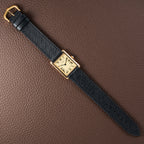 Cartier Must de Tank Vermeil Lemon Roman Dial Reference 590005