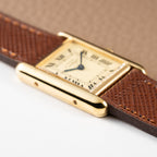 Cartier Must de Tank Vermeil Roman Full Set Ref. 3 66001 from 1986 !