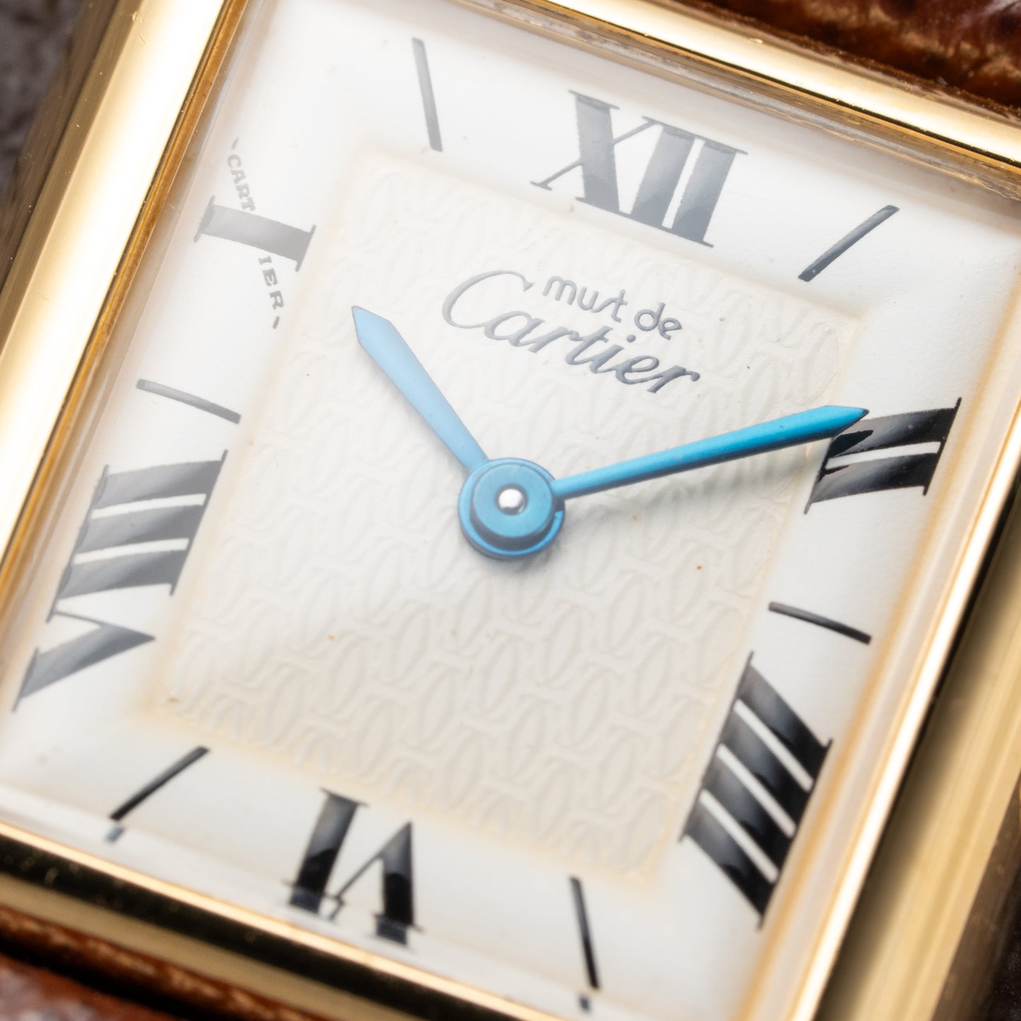 Cartier Tank Must de Vermeil White Roman Dial PM Ref. 1613