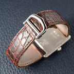 Cartier Tank Must de Large GM Blue Roman Dial 925 Silver Ref. 2414
