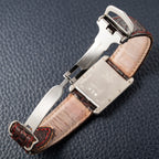 Cartier Tank Must de Large GM Blue Roman Dial 925 Silver Ref. 2414