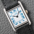 Cartier Must de Tank Silver White Roman Dial PM SM Reference 3 66001