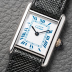 Cartier Must de Tank Silver White Roman Dial PM SM Reference 3 66001