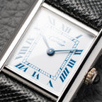 Cartier Must de Tank Silver White Roman Dial PM SM Reference 3 66001