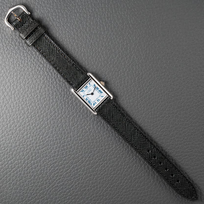 Cartier Must de Tank Silver White Roman Dial PM SM Reference 3 66001