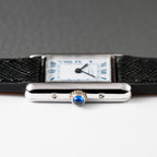 Cartier Must de Tank Silver White Roman Dial PM SM Reference 3 66001
