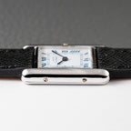Cartier Must de Tank Silver White Roman Dial PM SM Reference 3 66001