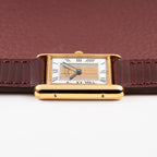Cartier Tank Must de Vermeil Tricolor Trinity Mirror Dial Ref 590005 from 1990s