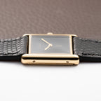 Cartier Tank Must de Black Onyx Dial Vermeil GM from 1980s