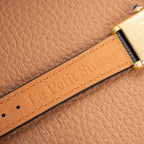 Cartier Tank Must de Black 'onyx' Dial Vermeil PM 1980s