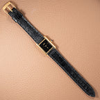 Cartier Tank Must de Vermeil Black 'onyx' Dial PM 1980s