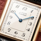 Cartier Tank Must de Rare Breguet Numerals Dial Vermeil Ref 590005 From 1990s