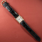 Cartier Tank Must de Rare Breguet Numerals Dial Vermeil Ref 590005 From 1990s