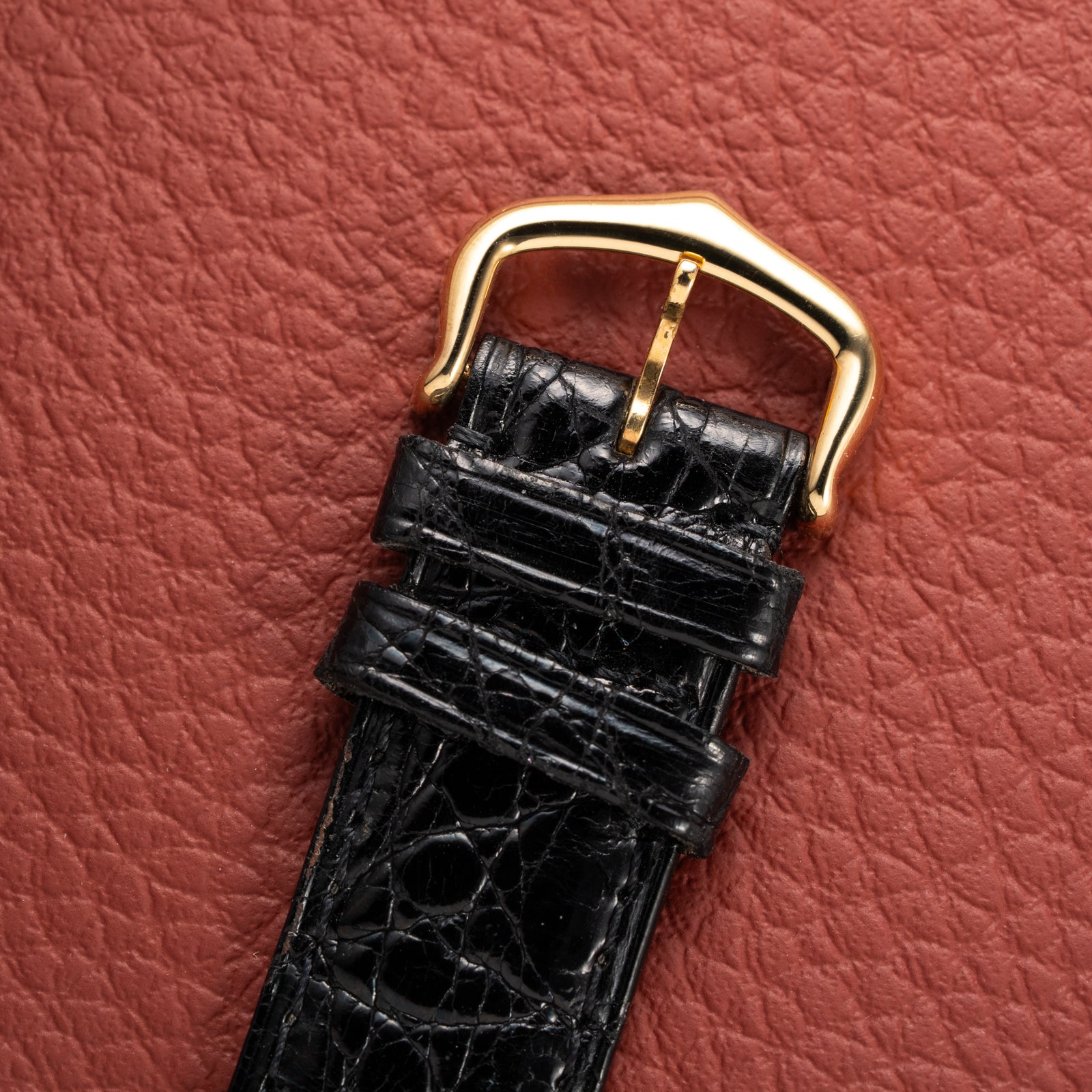 Cartier Tank Must de Rare Breguet Numerals Dial Vermeil Ref 590005 From 1990s