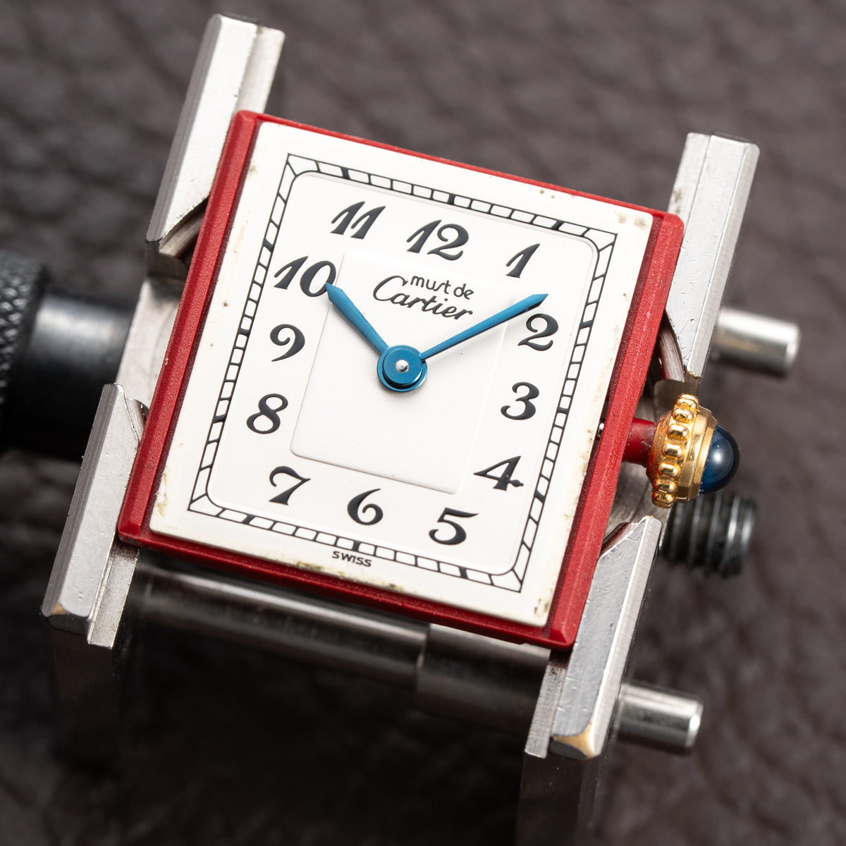 Cartier Tank Must de Breguet Numerals Dial Vermeil Quartz Cartier Serviced 2026 PM Ref. 5057001 from 1990s