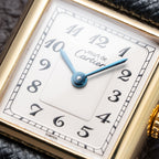 Cartier Tank Must de Breguet Numerals Dial Vermeil Quartz Cartier Serviced 2026 PM Ref. 5057001 from 1990s