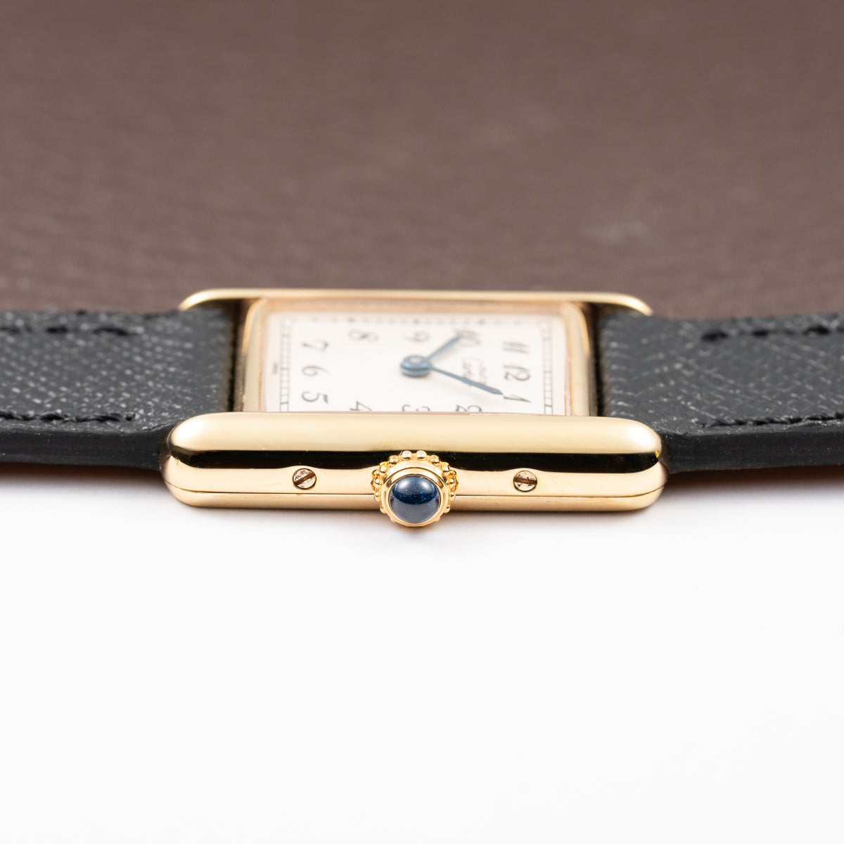Cartier Tank Must de Breguet Numerals Dial Vermeil Quartz Cartier Serviced 2026 PM Ref. 5057001 from 1990s