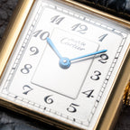 Cartier Tank Must de Breguet Numerals Dial Vermeil Ref 590005 From 1990s