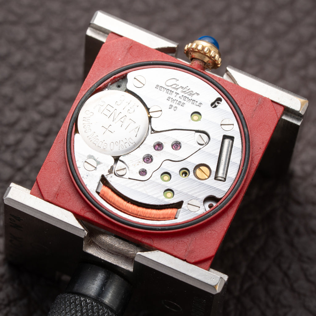 Cartier Tank Must de Breguet Numerals Dial Vermeil Ref 590005 From 1990s