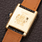 Cartier Tank Must de Vermeil "Discor" Dial PM from 1980s