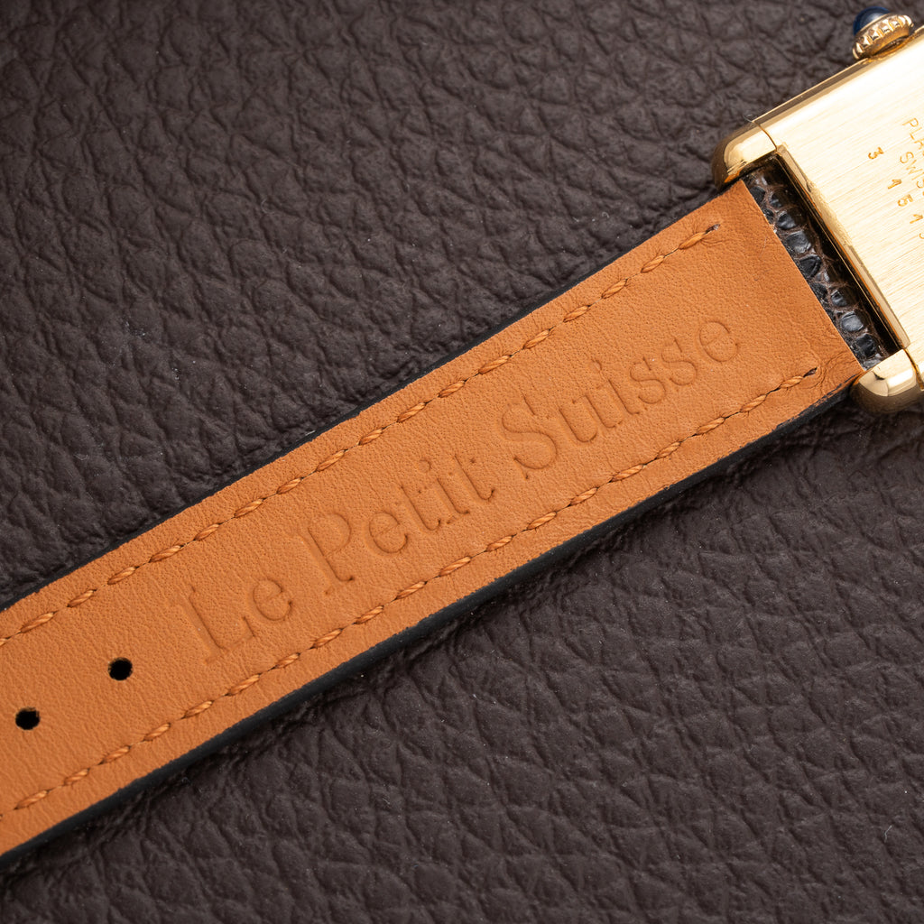 Cartier Tank Must de Vermeil "Discor" Dial PM from 1980s