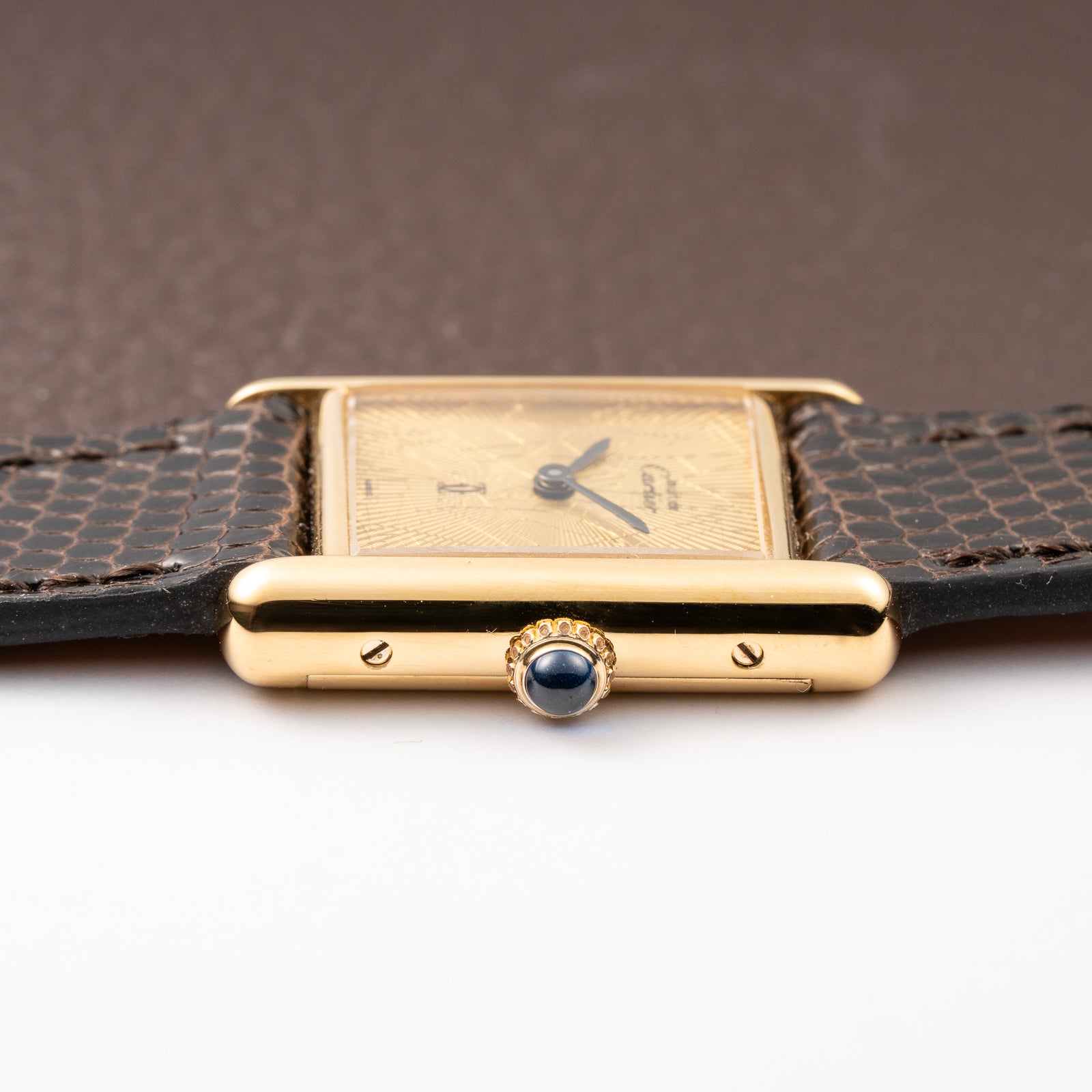 Cartier Tank Must de Vermeil "Discor" Dial PM from 1980s