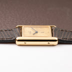 Cartier Tank Must de Vermeil "Discor" Dial PM from 1980s