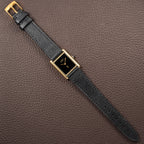 Cartier Tank Must de Vermeil Black Onyx Dial GM From 1980s