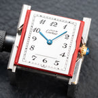 Cartier Tank Must de Rare Breguet Numerals Dial Vermeil Ref 590005 From 1990s