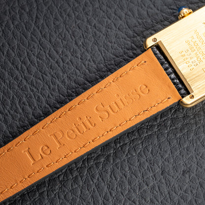 Cartier Tank Must de Rare Breguet Numerals Dial Vermeil Ref 590005 From 1990s
