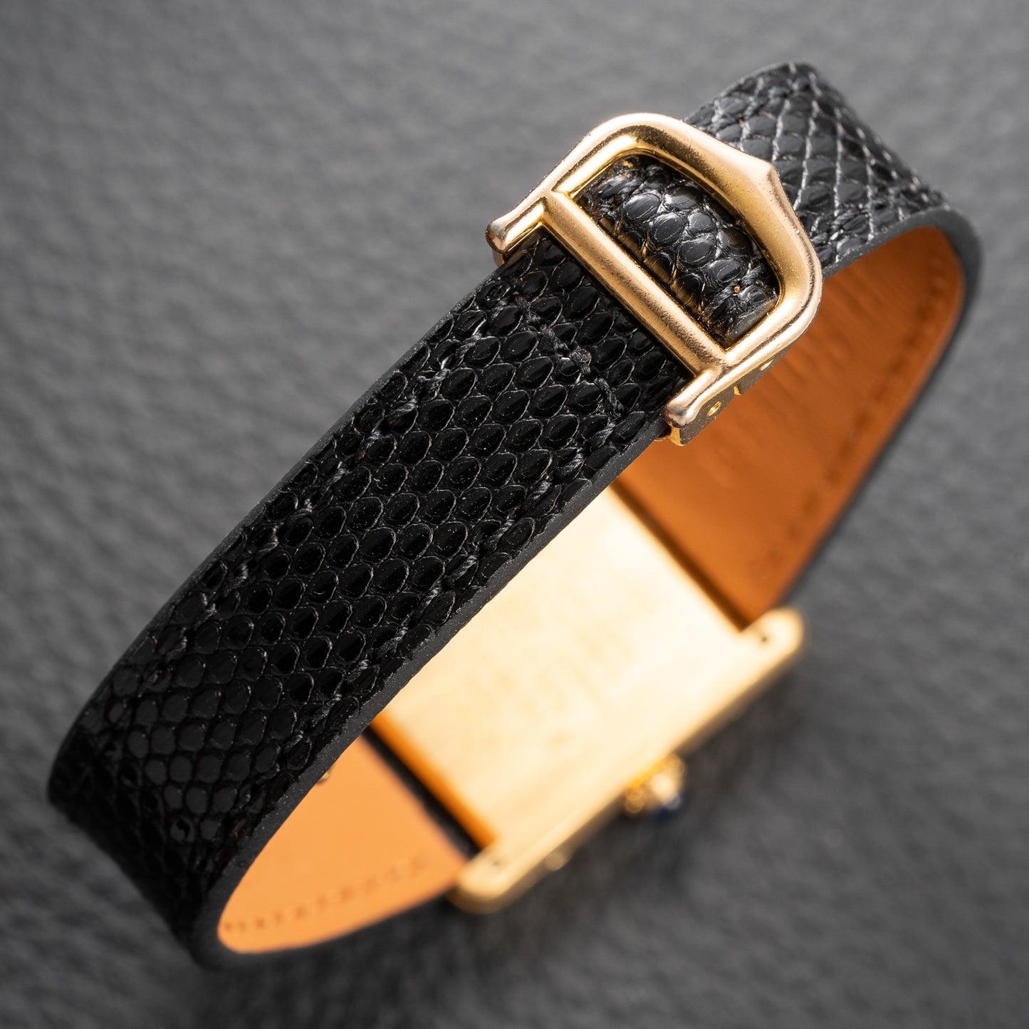 Cartier Tank Must de Rare Breguet Numerals Dial Vermeil Ref 590005 From 1990s