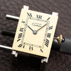 Cartier Tank Must de Vermeil Lemon Roman Dial  GM Cartier Service 2026