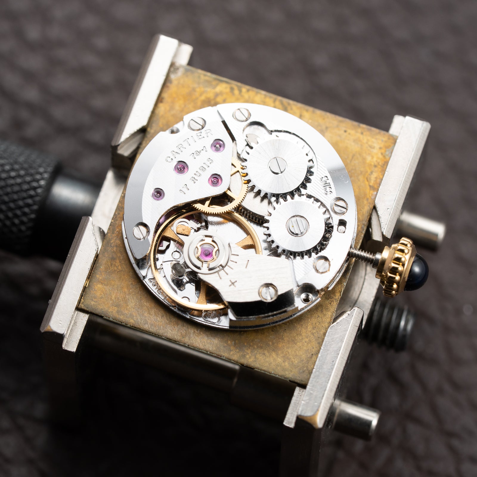 Cartier Tank Must de Vermeil Lemon Roman Dial  GM Cartier Service 2026