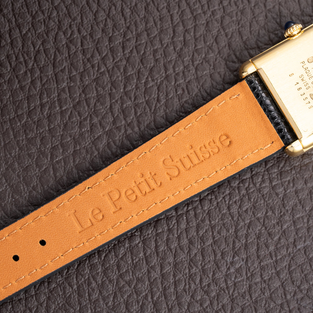 Cartier Tank Must de Vermeil Lemon Roman Dial  GM Cartier Service 2026