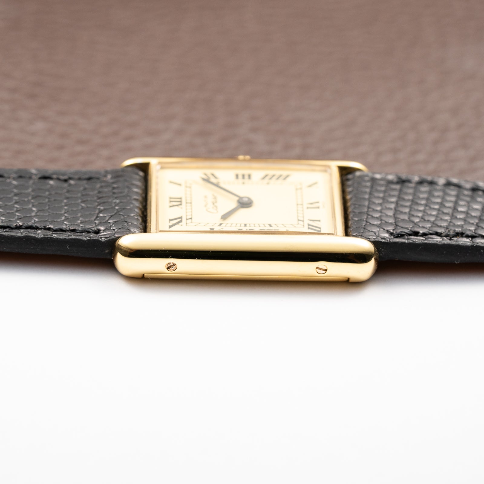 Cartier Tank Must de Vermeil Lemon Roman Dial  GM Cartier Service 2026