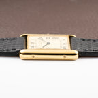 Cartier Tank Must de Lemon Roman Dial Vermeil With Cartier Service 2026 2y Warranty Ref 6 81006 from 1980s
