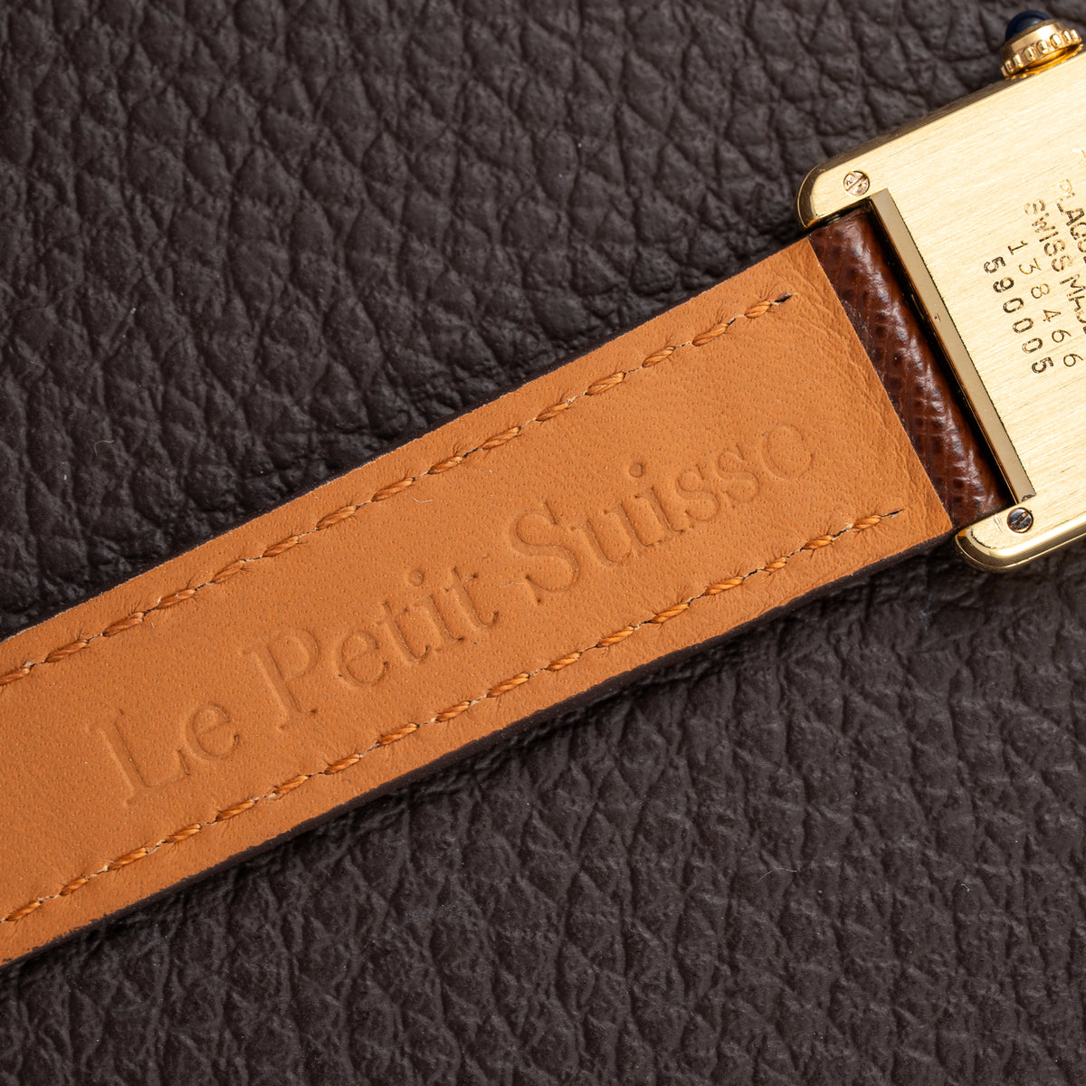 Cartier Tank Must de Lemon Roman Dial Vermeil GM Ref. 590005 From 1990s