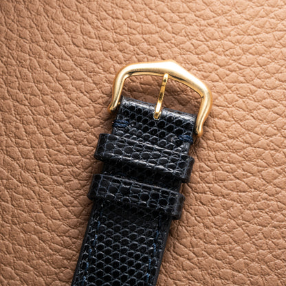 Cartier Tank Must de Lapis Lazuli Dial Vermeil GM 1980s