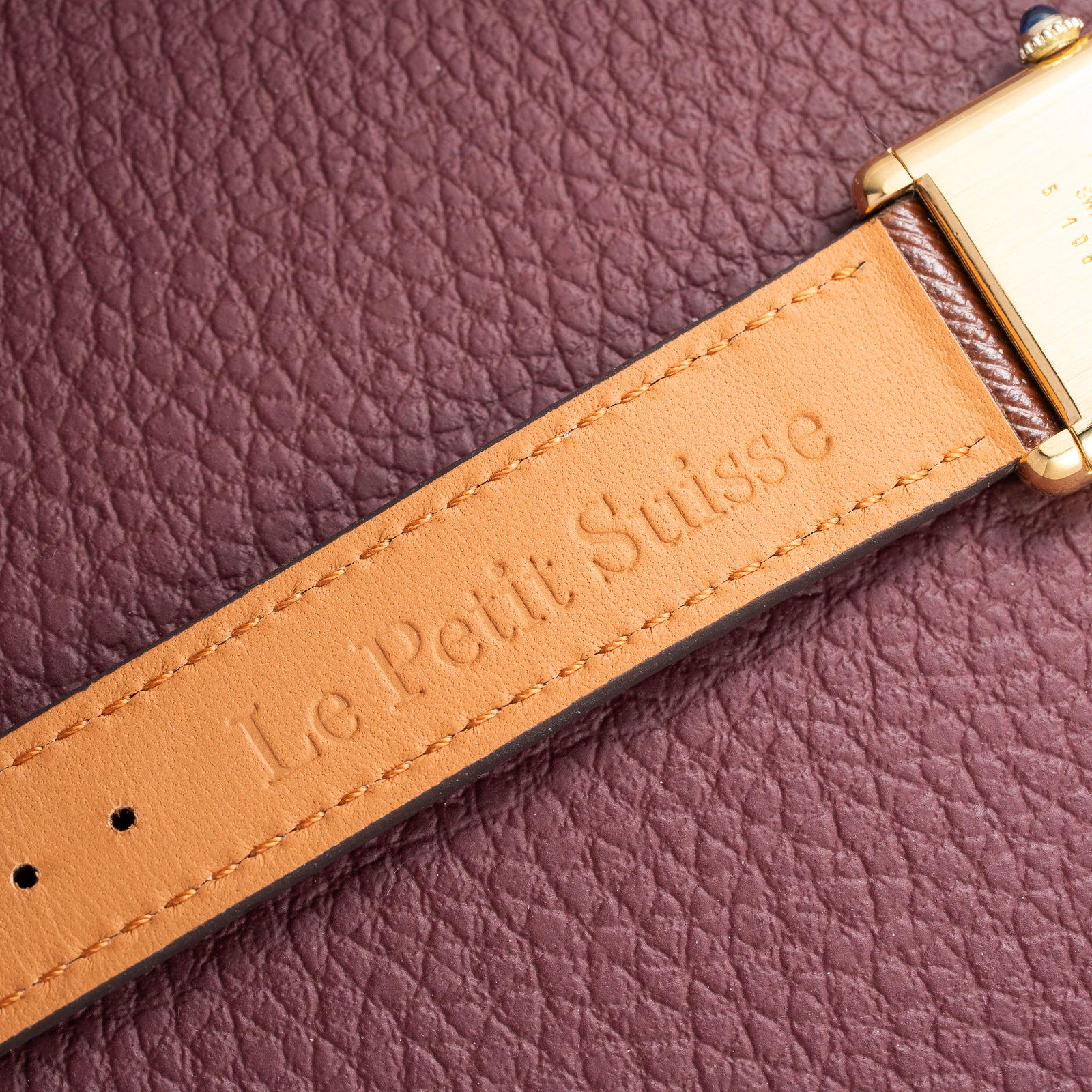 Cartier Tank Must de Vermeil Lemon Champagne Dial GM from 1990s