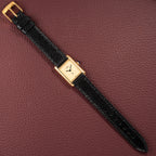 Cartier Tank Must de Lemon Dial Vermeil PM SM from 1980s