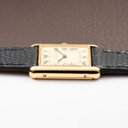 Cartier Tank Must de Vermeil Lemon Roman GM from 1980s