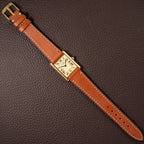 Cartier Tank Must de Vermeil Classic Roman Lemon Dial Ref 590005 from 1990s
