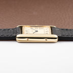 Cartier Tank Must de Lemon Roman Dial PM Vermeil Reference 5057001
