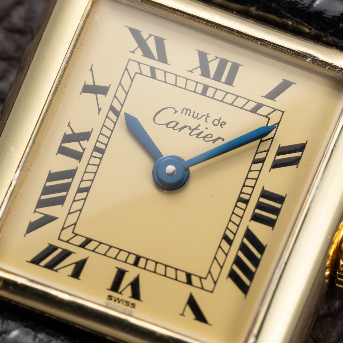 Cartier Tank Lady Must de Vermeil Lemon Roman Dial PM Cartier Service 2026