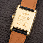Cartier Tank Lady Must de Vermeil Lemon Roman Dial PM Cartier Service 2026